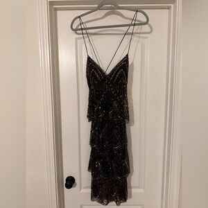 Vintage Sue Wong Nocturne beaded dress